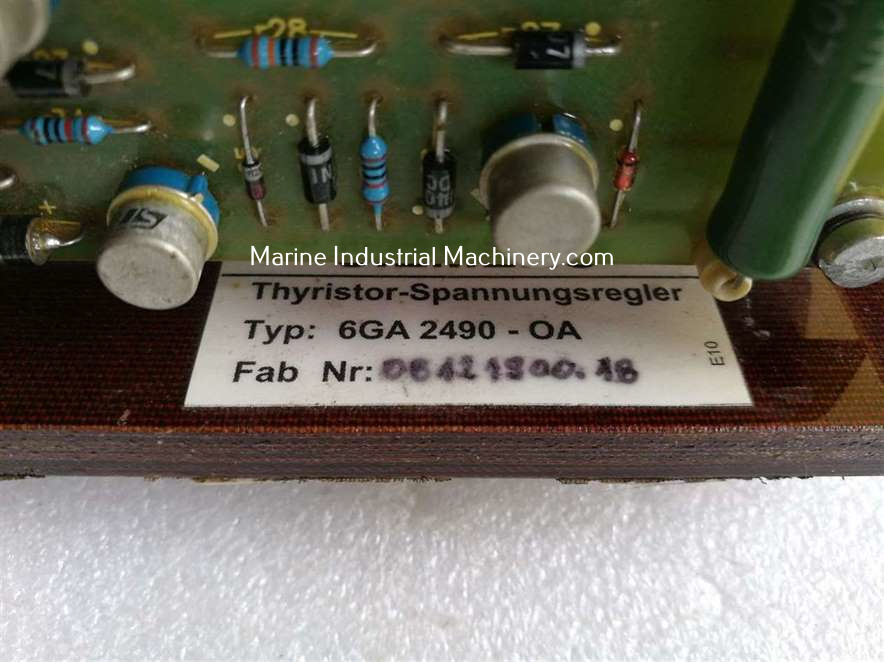 Siemens 6GA 2490-OA Automatic Voltage Regulator