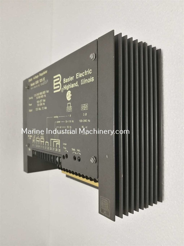 Basler Electric SSR 125-12 Static Voltage Regulator