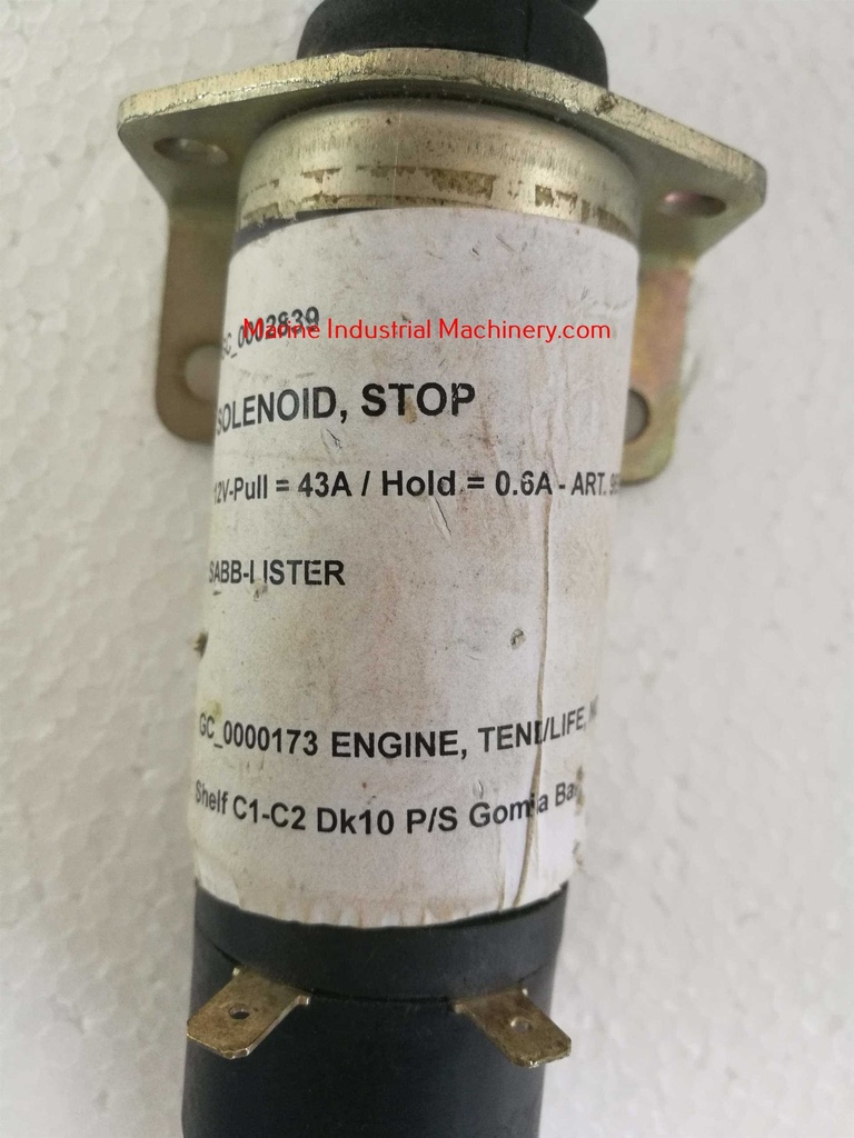 Sabb-Lister GC_0002839 Stop Solenoid