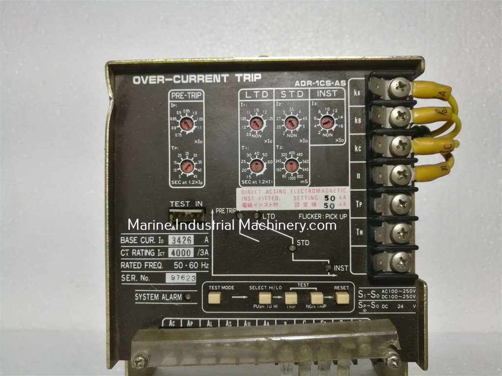 Terasaki AOR-1CS-AS Over-Current Trip