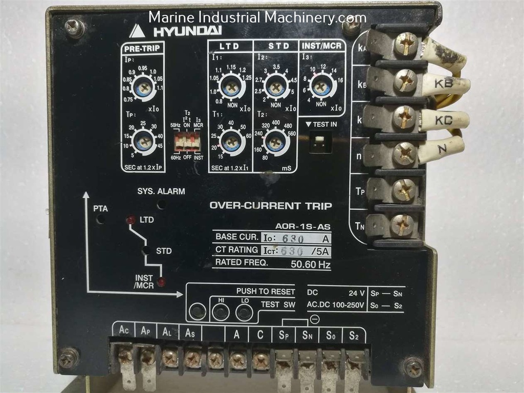 Terasaki AOR-1S-AS Over-Current Trip