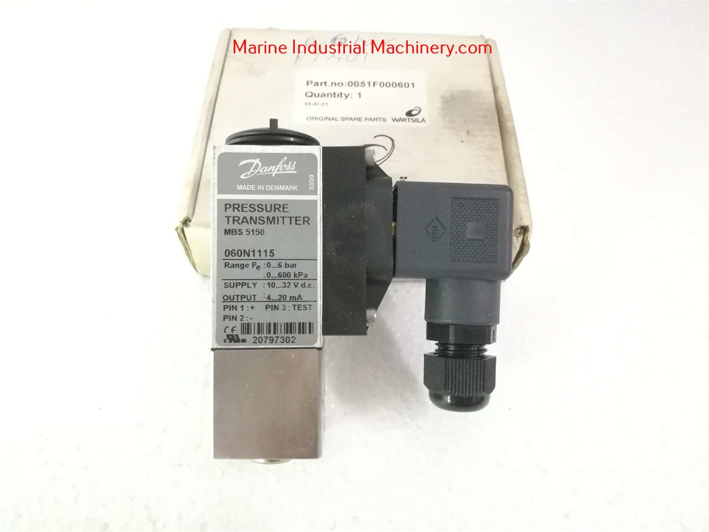 Danfoss Wartsila MBS 5150 Pressure Transmitter