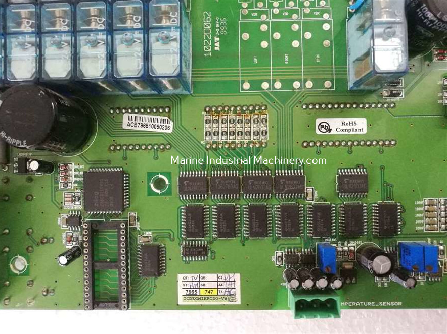 Declerck IPSO LSG MICRO20/F 209/00440/20 Temperature Sensor PCB