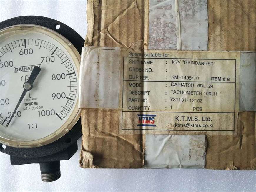 Fukui Keiki 6DL-24 Tachometer Daihatsu