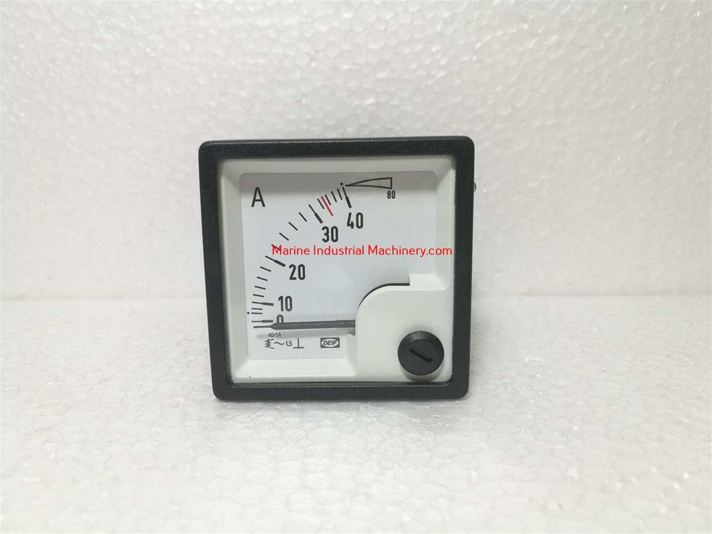 DEIF EQ48-X Ampere Meter (0-40/80A)