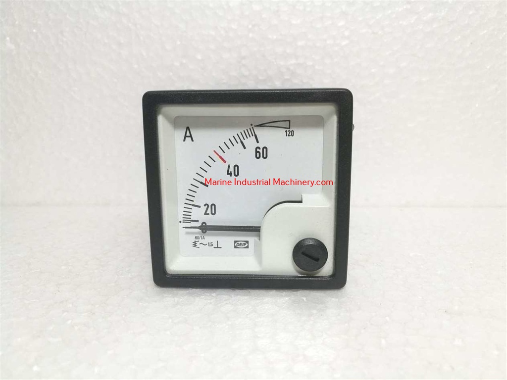 DEIF EQ48-X Ampere Meter (0-60/120A)