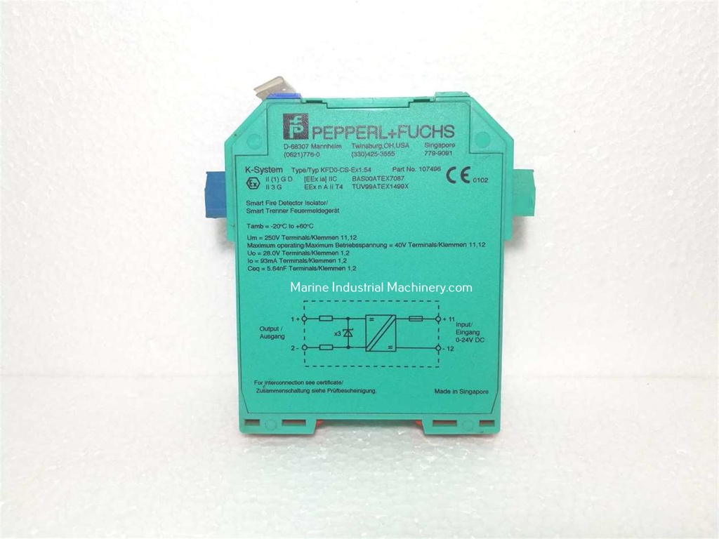 Pepperl+Fuchs KFD0-CS-Ex1.54 Repeater Barrier