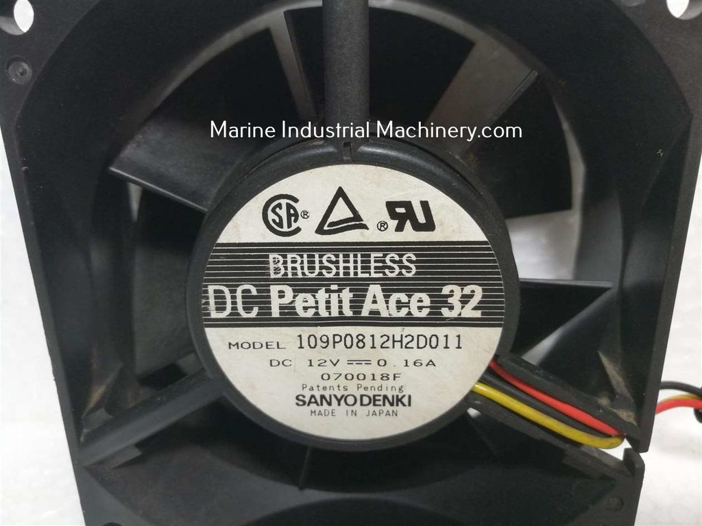 Sanyo 109P0812H2D011 Power Cooling Fan