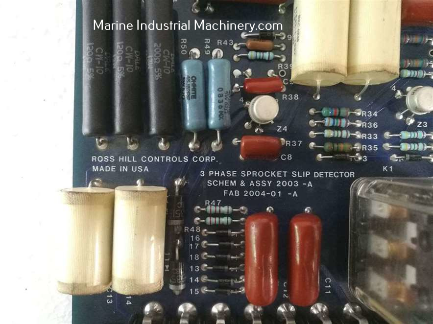 Ross Hill Controls 2003-A 2004-01-A 3 Phase Sprocket Slip Detector