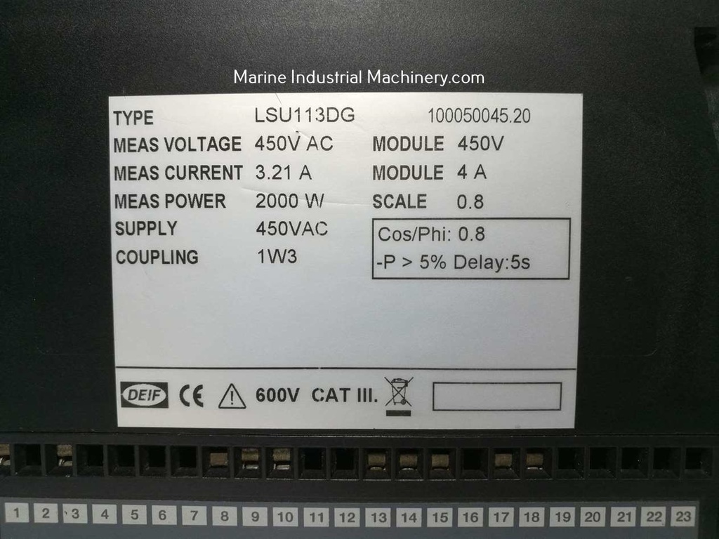 DEIF LSU-113DG Load Sharing Unit
