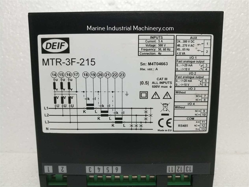 DEIF MTR-3F-215 Multi-Transducer