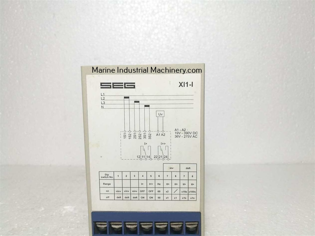 Woodward XI1I5 Phase Overcurrent Protection Relay