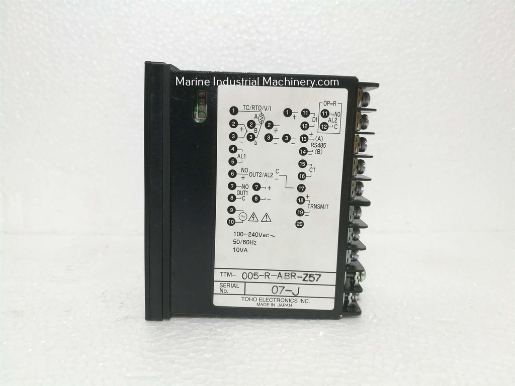 Toho TTM-005-R-ABR-Z57 Temperature Controller