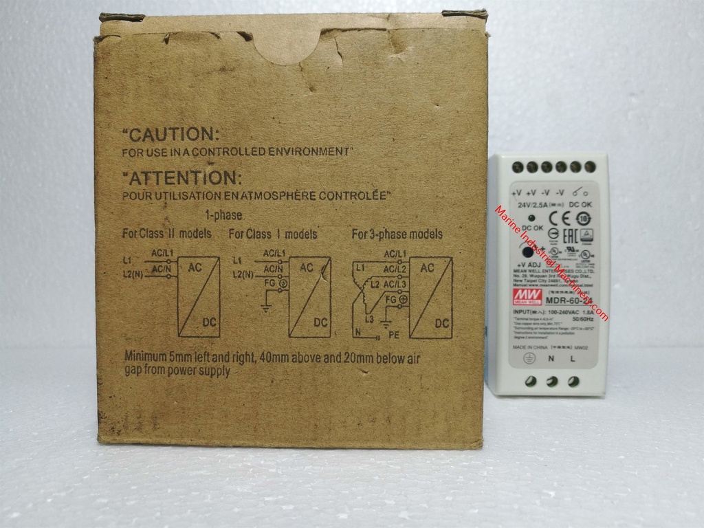 Mean Well MDR-60-24 Power Supply