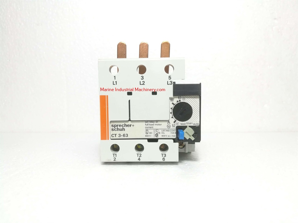 Sprecher+Schuh CT 3-63 Thermal Overload Relay