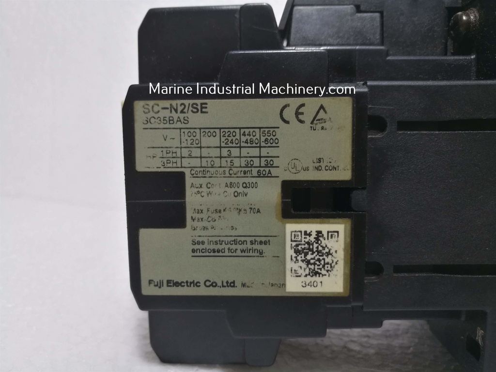 Fuji Electric SC-N2/SE SC35BAS Contactor
