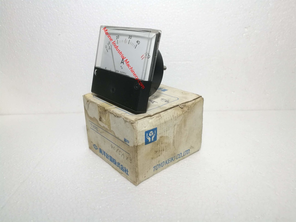 Gomi Electric GI-8 Ammeter(0-120A)