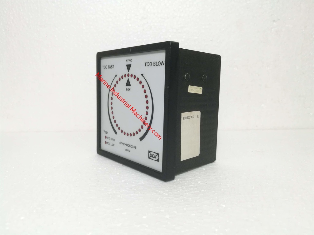 Deif CSQ-2 Marine Synchroscope Synchro Check Relay