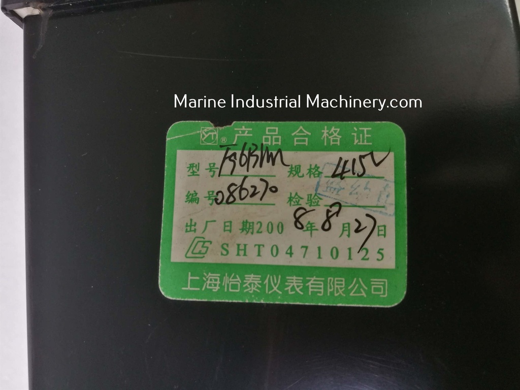 Shanghai Yi Tai F96-BMΩ Analog Panel Meter(415V)