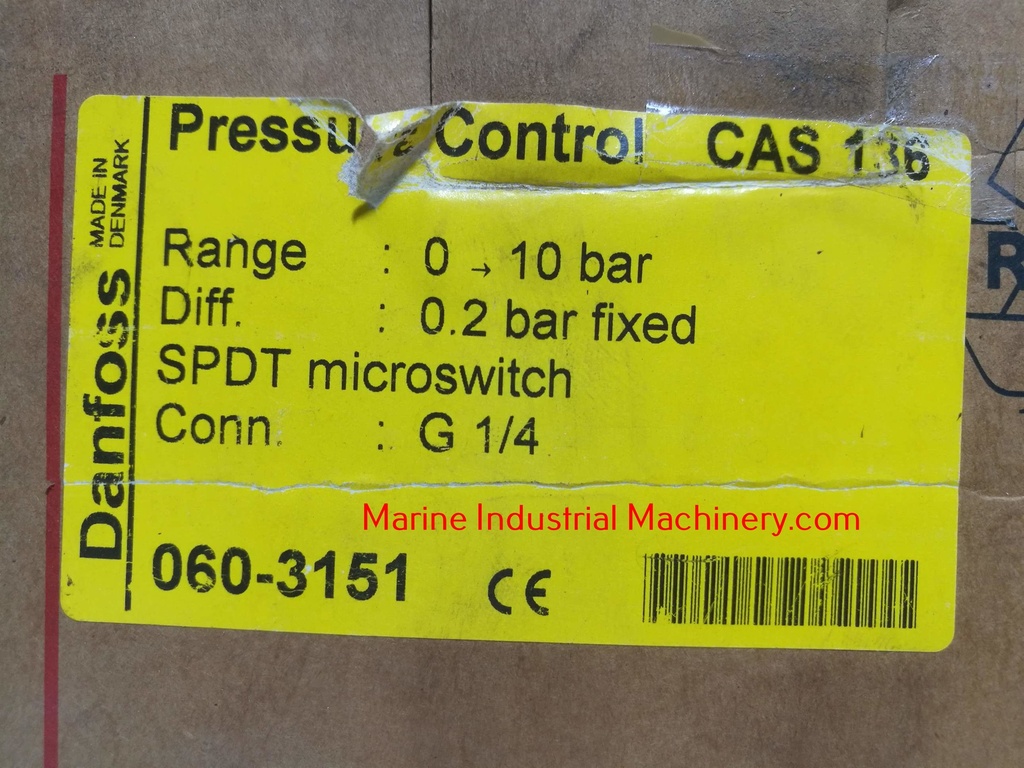 Danfoss CAS 136 060-3151 Pressure Control