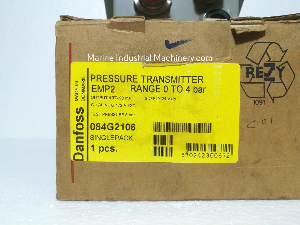 Danfoss EMP2 084G2106 Pressure Transmitter