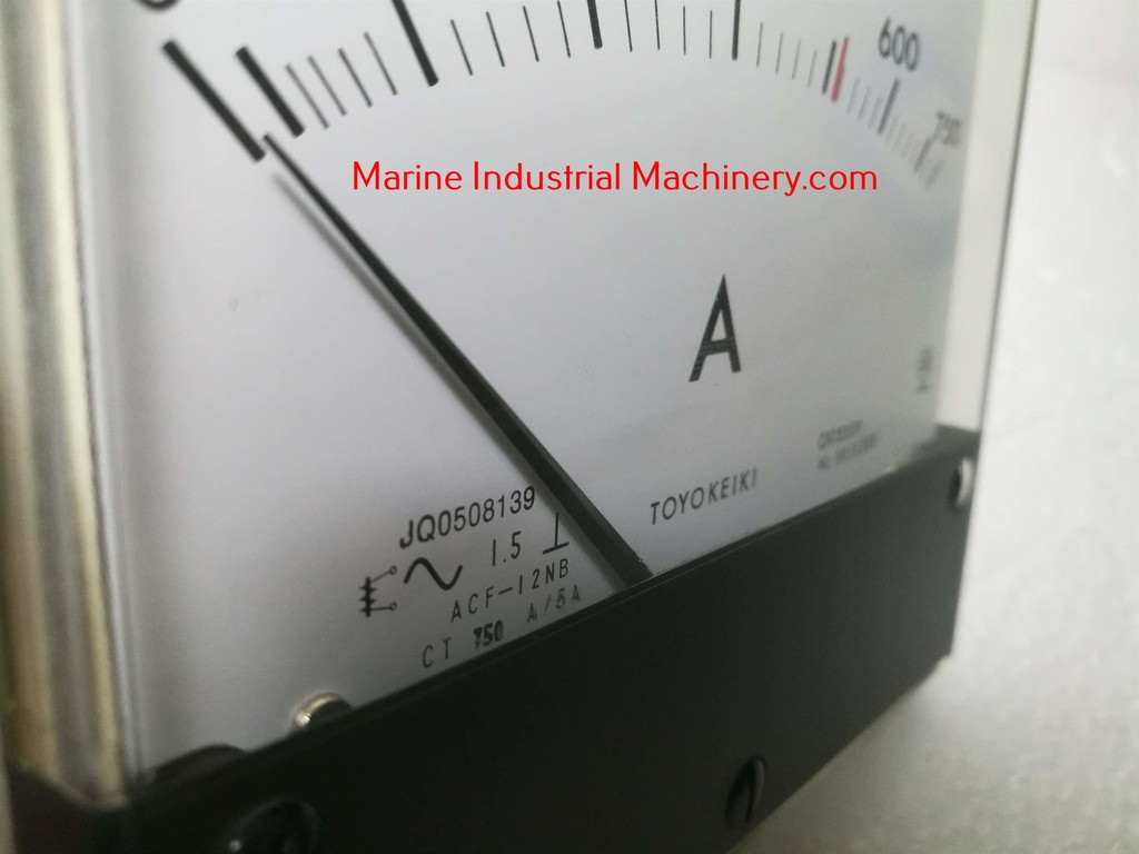 Toyo Keiki ACF-12NB AMP Meter (0-750Amp)