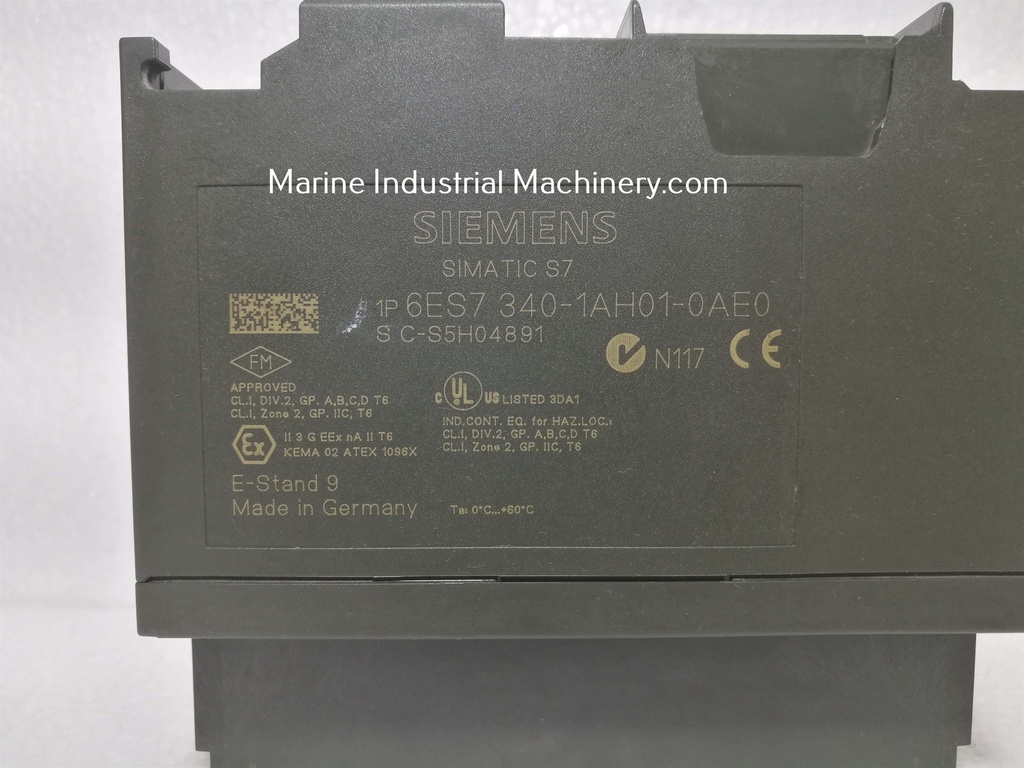 Siemens SIMATIC S7 6ES7 340-1AH01-0AE0 Processor Module