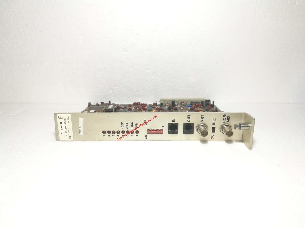 EDL Micro BD 0YRL4 6100-0102-03-5 Pcb Card