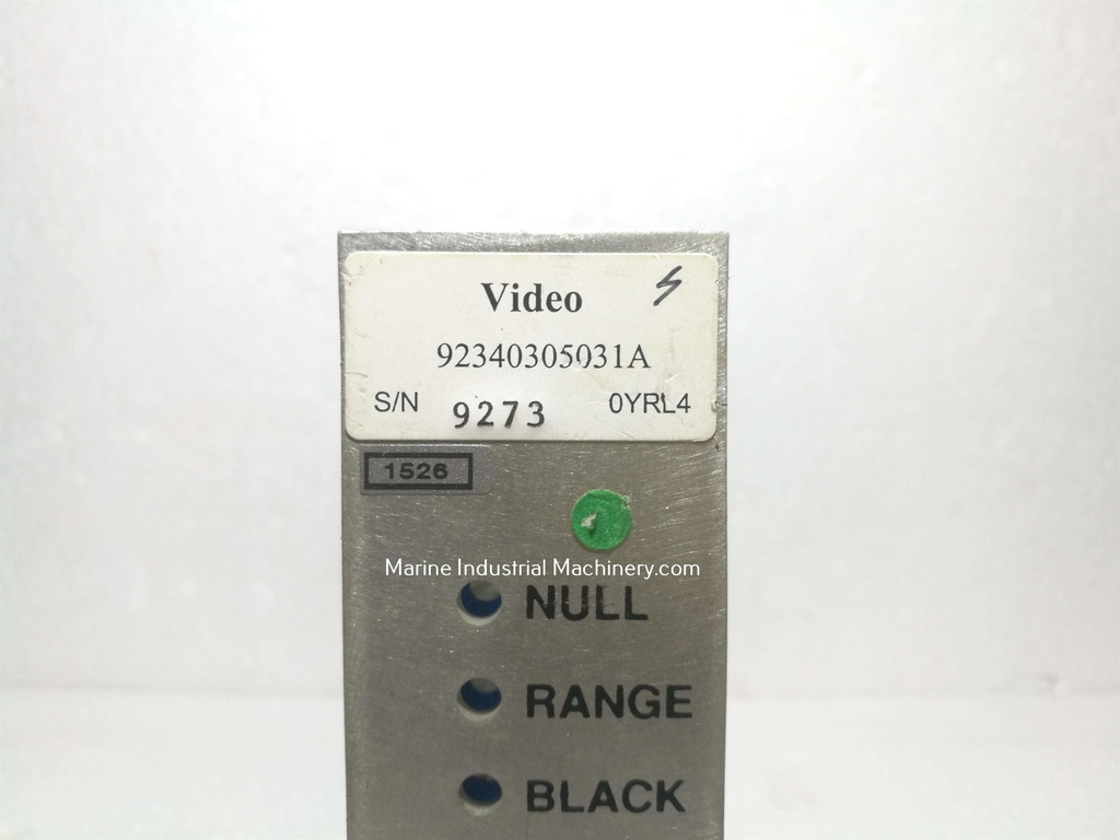 EDL OYRL4 6100 0105 03 Video Amplifier Board