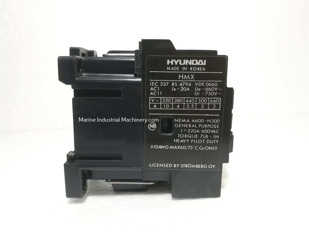 Hyundai HMX 40 Control Relay