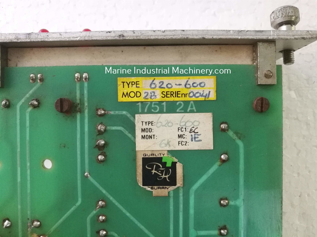 Van Rietschoten & Houwens 620-600 Pcb Card