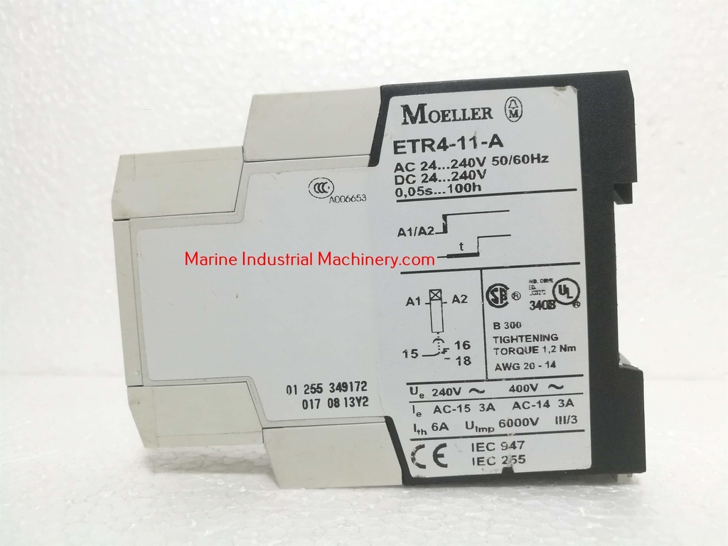 Eaton Moeller ETR4-11-A Relay