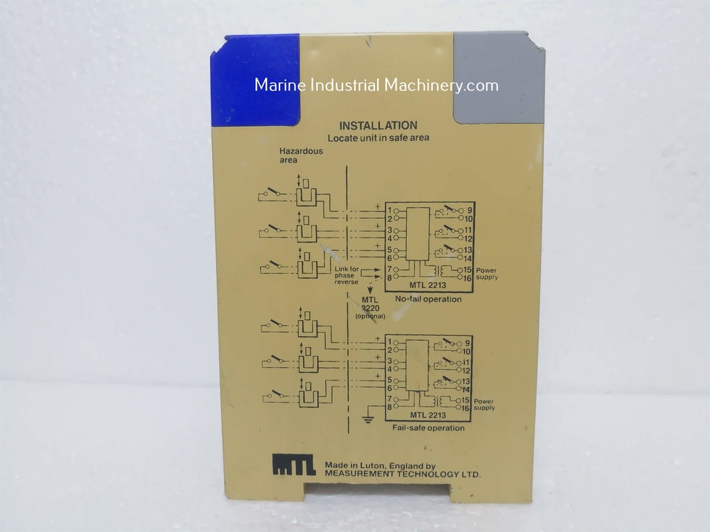 MTL 2213 3-Channel Switch/Proximity Detector Relay