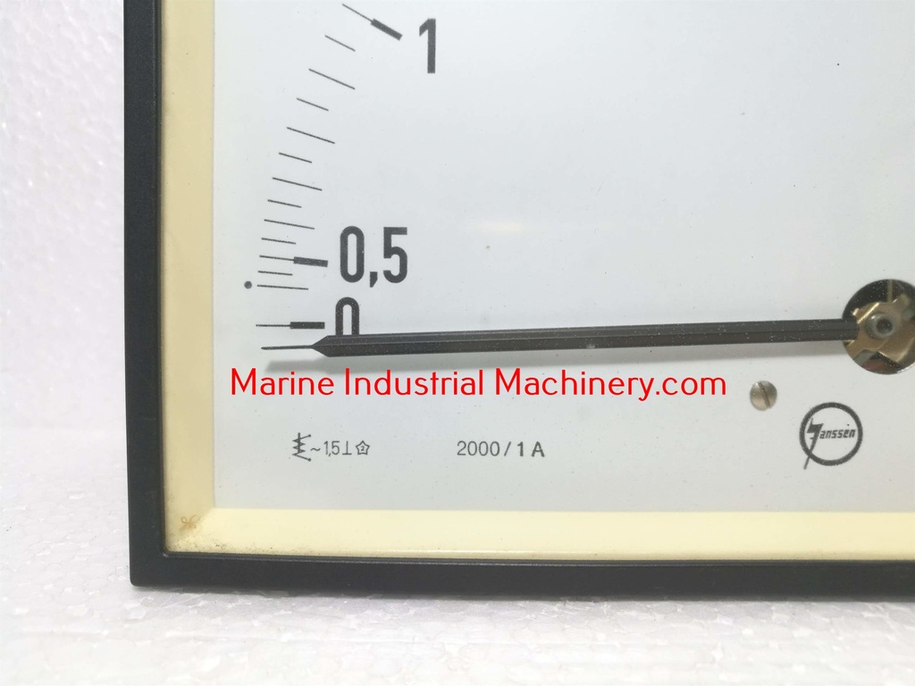 Janssen Analog Panel Meter (0-2kA)