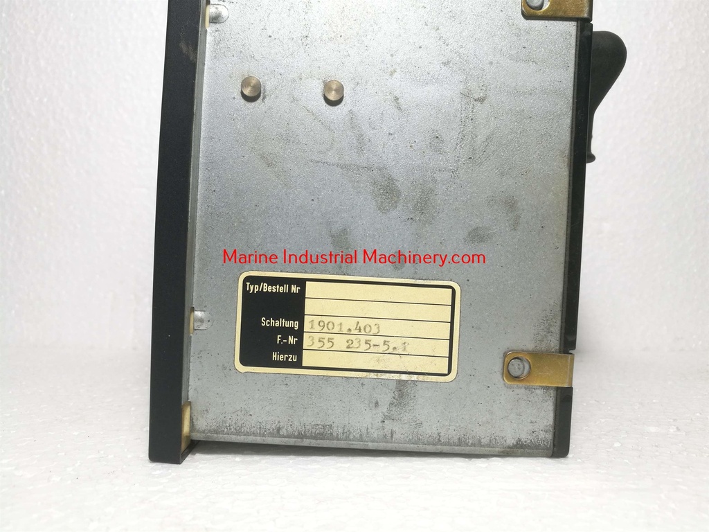 Janssen Analog Panel Meter(0-800kW)
