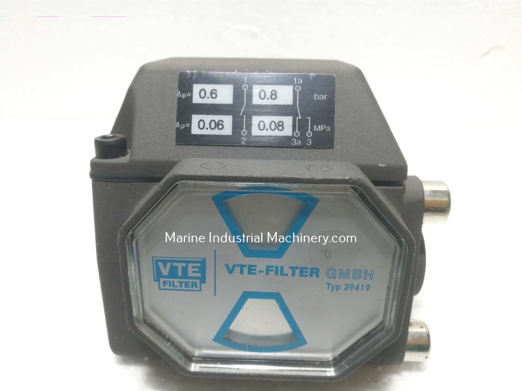 VTE-Filter 39419 Pressure Indicator