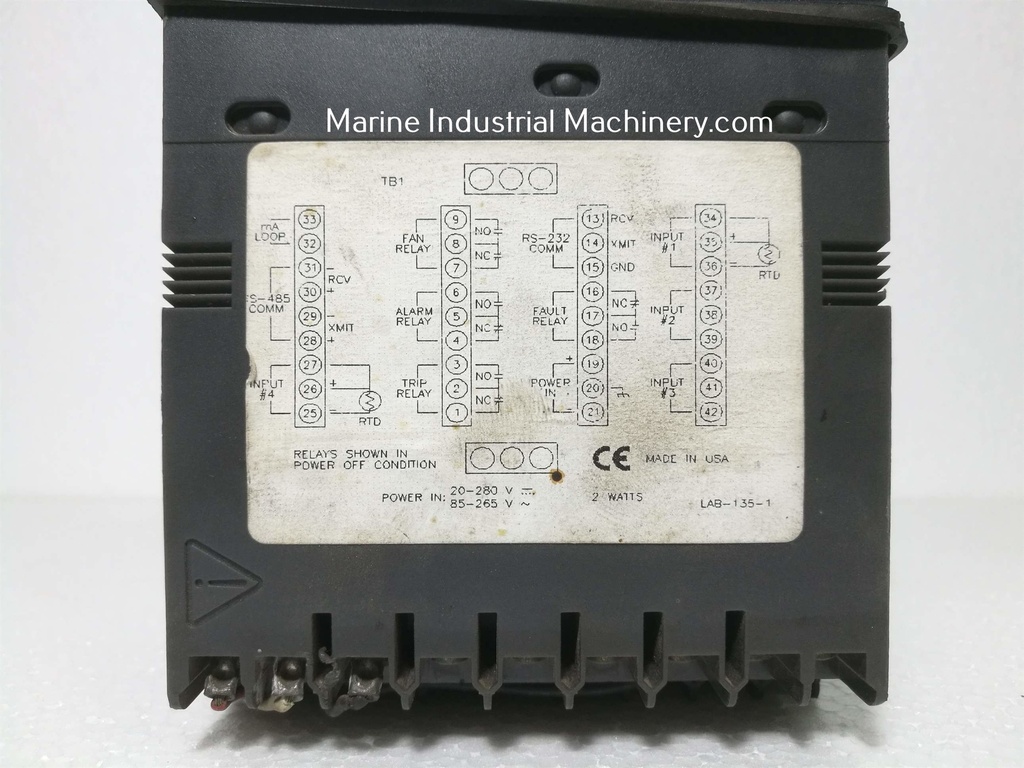 Qualitrol 118L-4-P-A-X Temperature Monitor