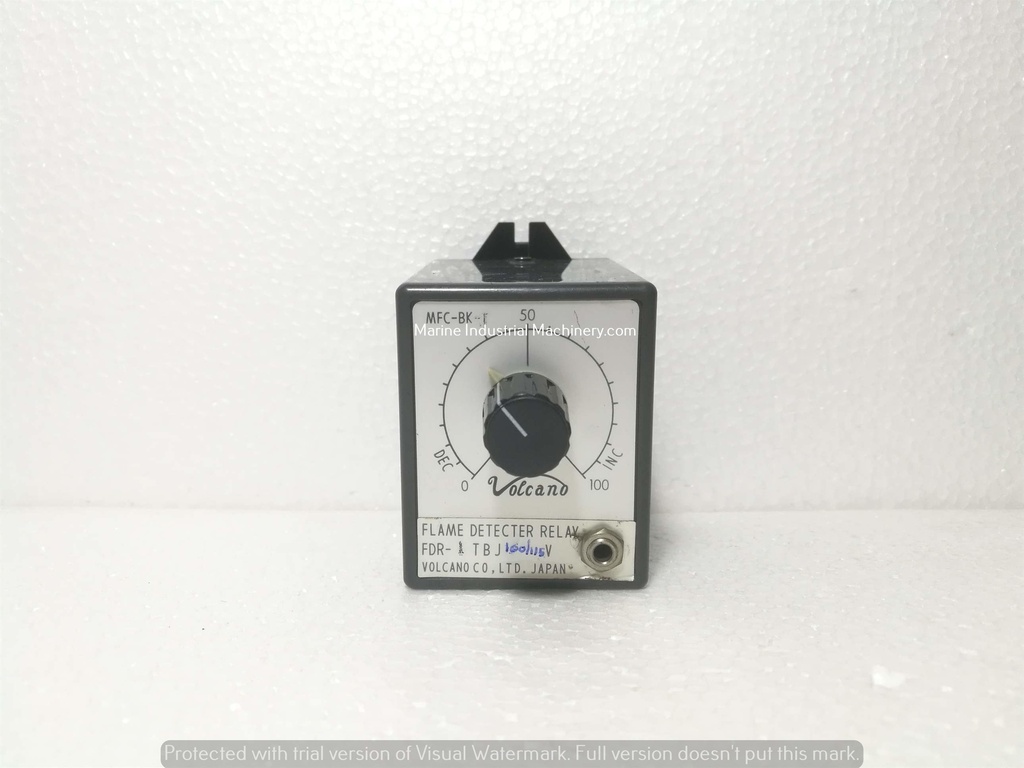 Volcano FDR-1 TBJ Flame Detector Relay