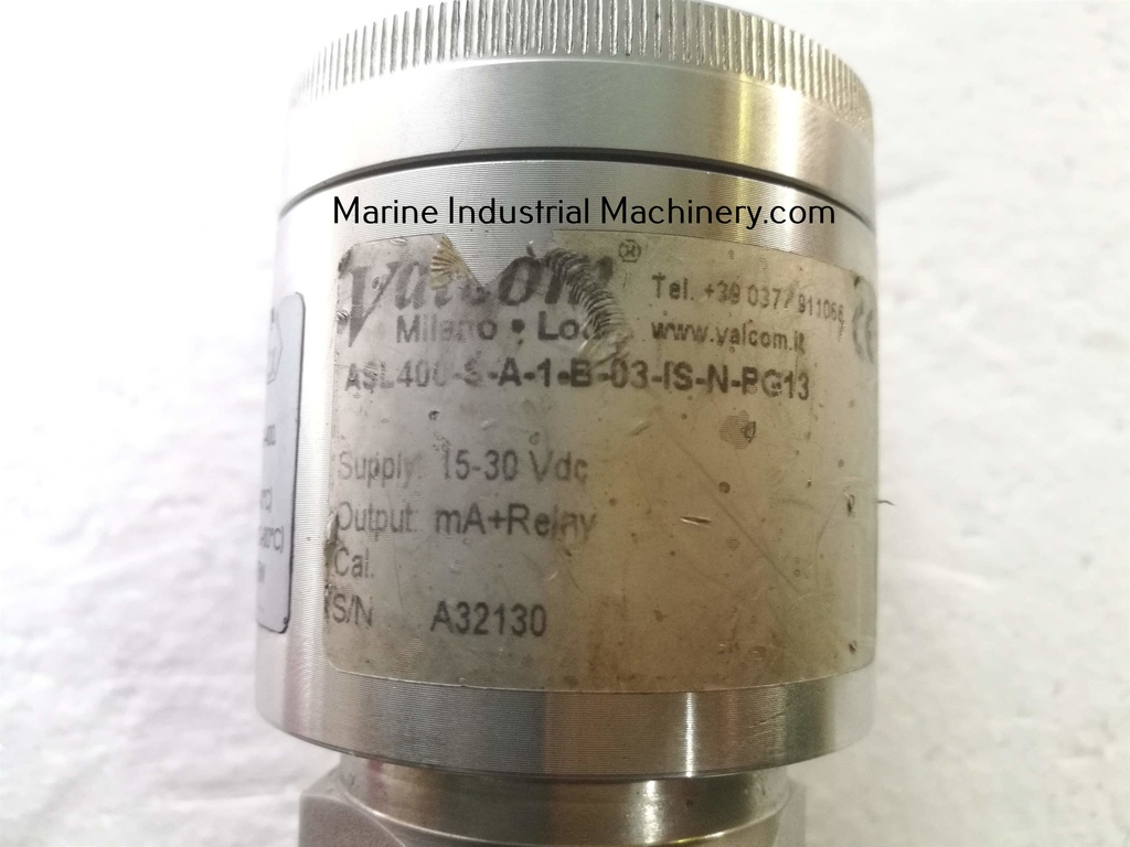 Valcom ASL400-S-A-1-B-03-IS-N-PG13 Ultrasonic Level Switch