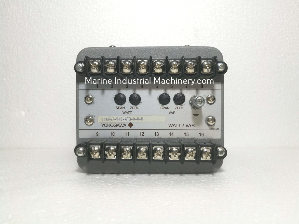 Yokogawa 246943-540-AF8-0-0-M Power Transducer