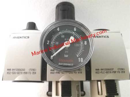 Rexroth R412004417 Pneumatic Pressure Gauge