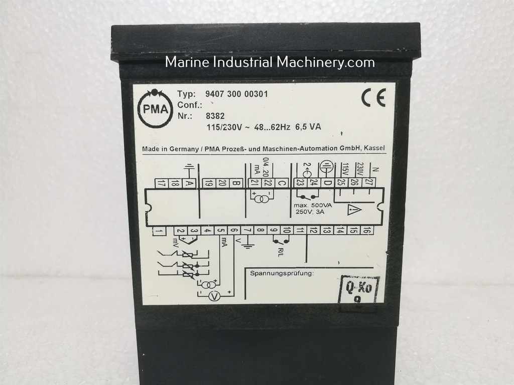 PMA 9407 300 00301 Digital Temperature Controller