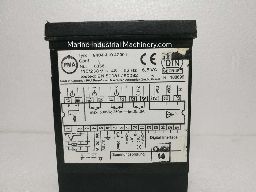 PMA KS 90 940441042001 Temperature Controller
