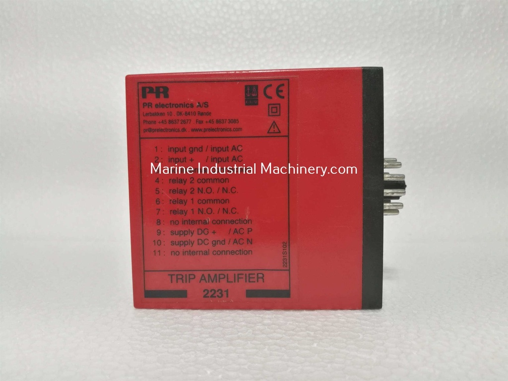 PR Electronics 2231P Trip Amplifier