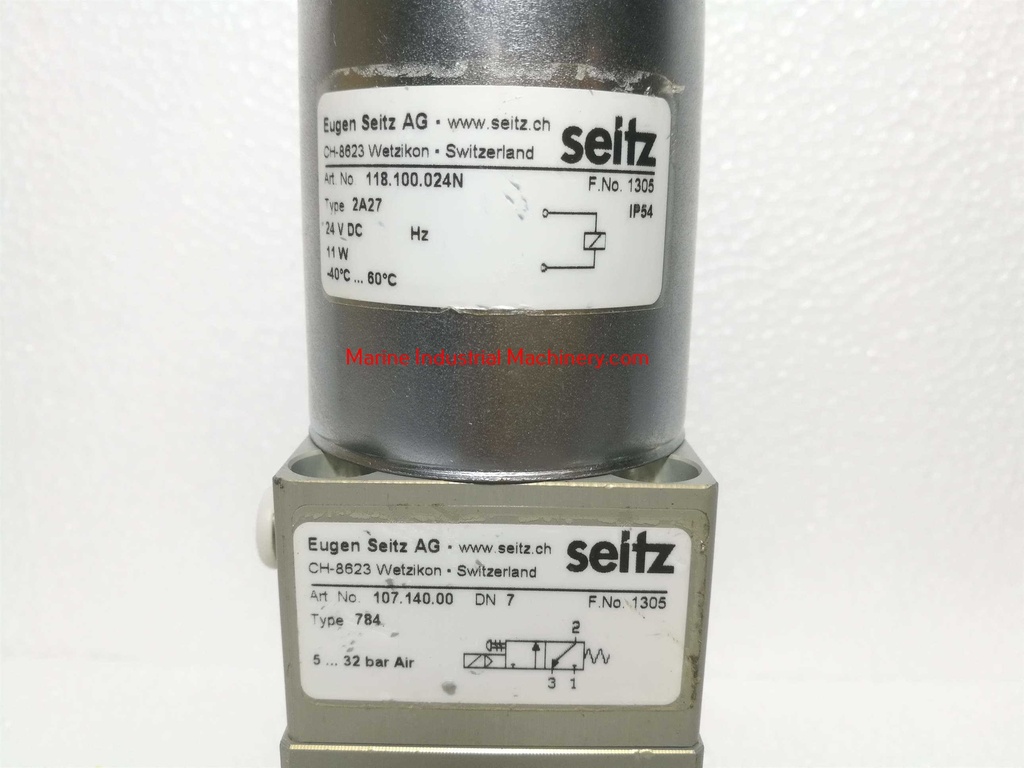 Eugen Seitz 2A27 784 Solenoid Valve