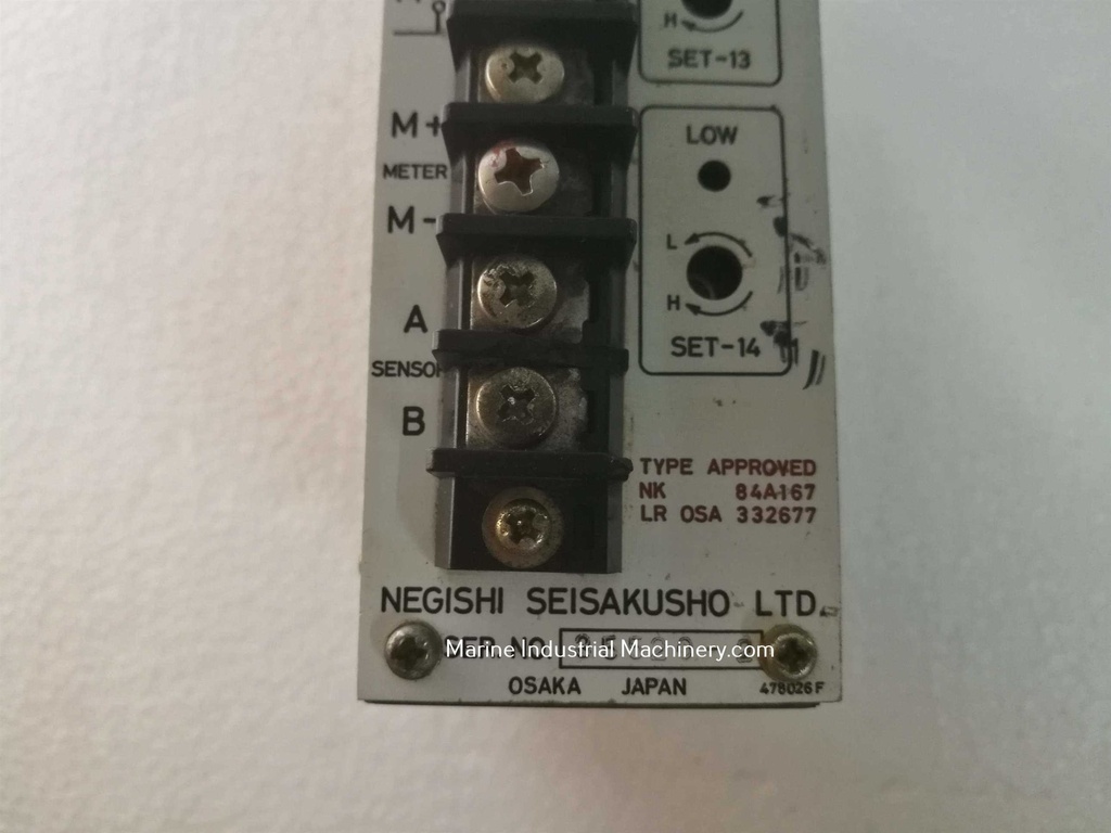Negishi Seisakusho SRT2 24450 Speed Relay