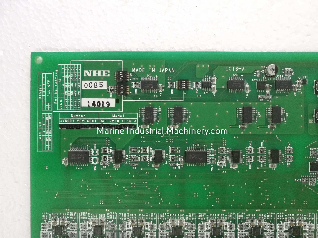 NHE 0AE-7200 LC16-A PCB Card