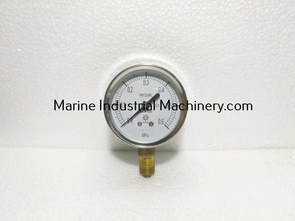 Daiichi Keiki-Hyogo AT 1/4 60 Pressure Gauge (0-0.6MPa)