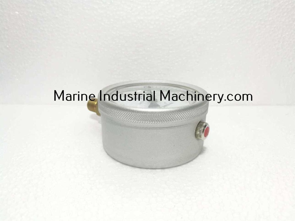Daiichi Keiki-Hyogo AU G1/4 75 Pressure Gauge(0-0.4MPa)