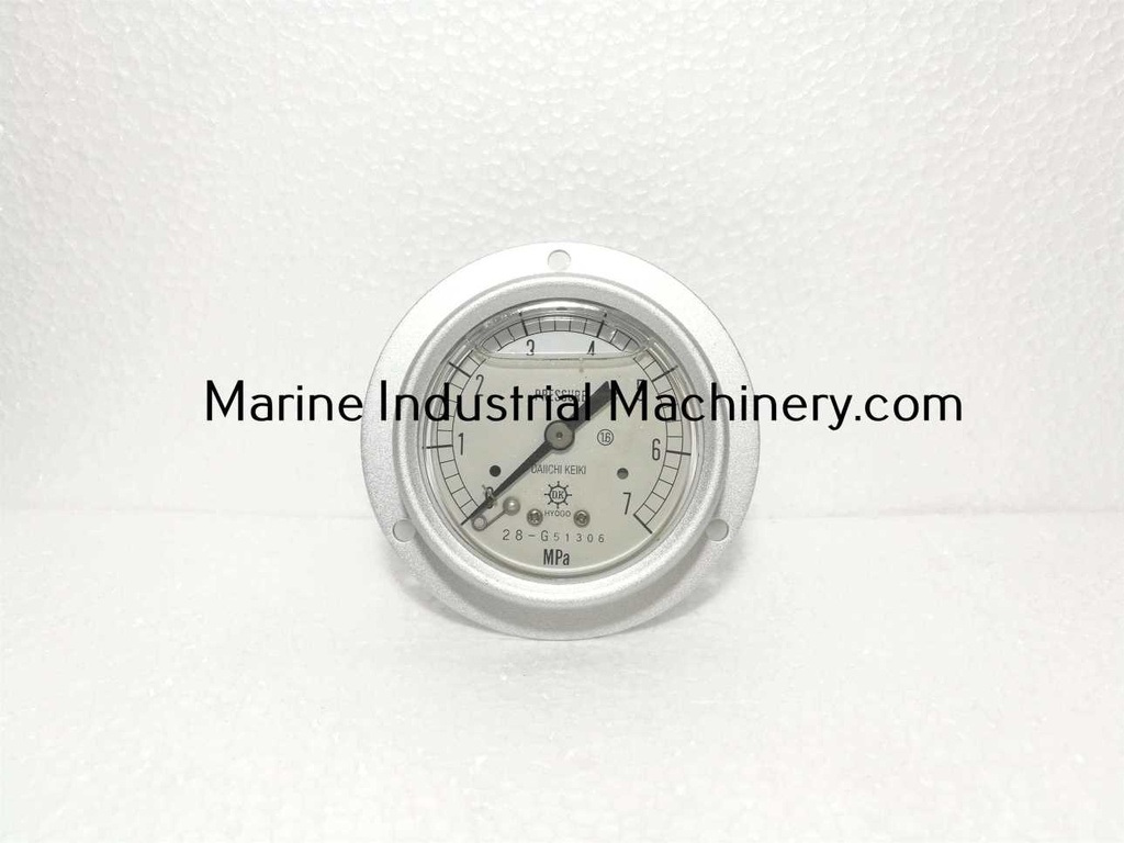 Daiichi Keiki-Hyogo DU G1/4 60 Pressure Gauge (0-7MPa)